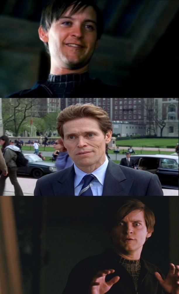 spiderman 3 tobey maguire meme