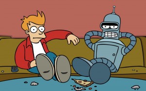 Create meme: fry, sex futurama Bendel, give 2 futurama