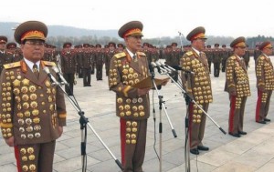Создать мем: северная корея генералы в медалях, северокорейские генералы, генералы северной кореи
