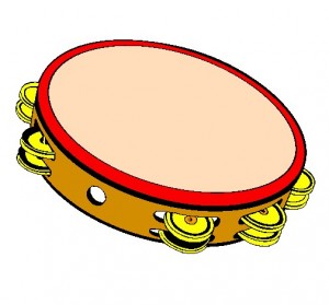 Create meme: tambourine