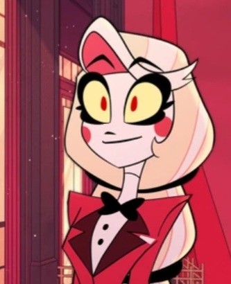 Create meme: hazbin charlie hotel, characters hotel hazbin, the hotel hasbeen hell of a boss