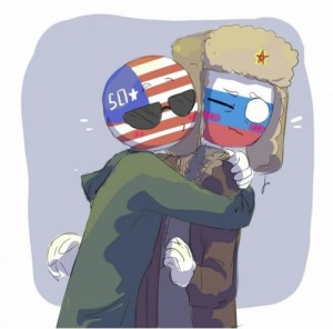 Создать мем: топ 15 страны люди меме, countryhumans meme, россия и америка шип