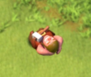 Create meme: builders going, clash of clans, Builder resting