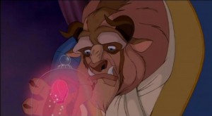 Create meme: disney purple GIF, disney, the beast and the rose