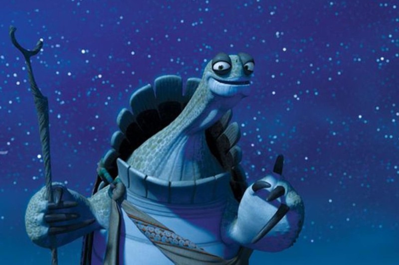 Create meme: you must journey without me oogway, kung fu panda 2008, kung fu panda turtle