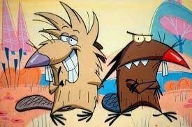 Create meme: cool beavers, Norbert the cool beavers, angry beavers animated television series