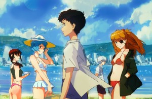 Создать мем: neon genesis evangelion артбук, аска синдзи, аниме красивые