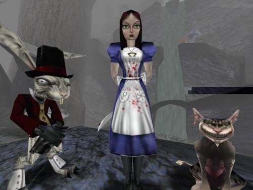 Create meme: Alice in the Land of nightmares game, Alice in Wonderland game, Alice American McGee