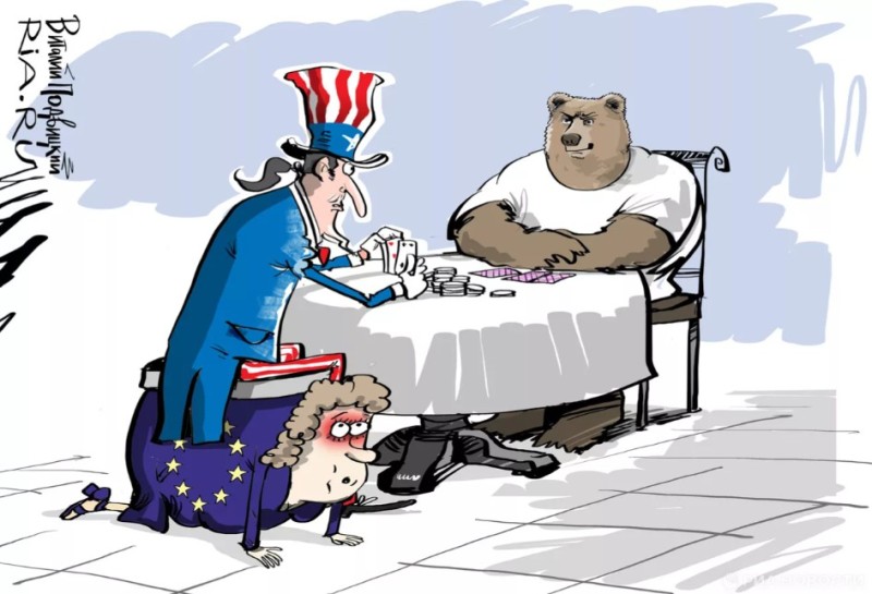 Создать мем: россия и запад карикатуры, карикатуры на американцев, карикатура россия