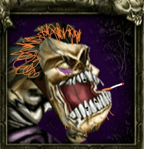 Create meme: ghoul warcraft 3