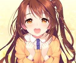 Create meme: anime, anime girl, loli with brown hair