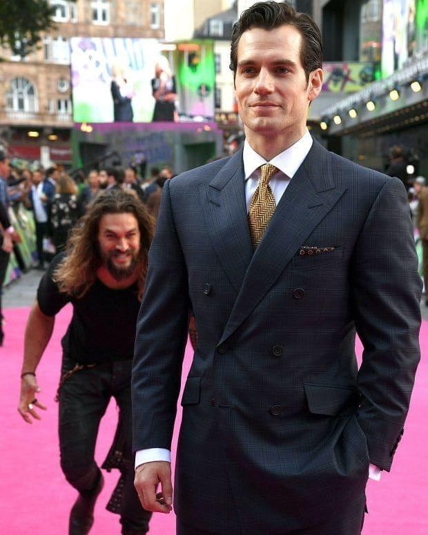 Create meme: Henry Cavill meme, Jason momoa meme, Momoa Jason