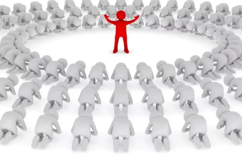 Create meme: white men crowd, a crowd of 3d men, a crowd of little men