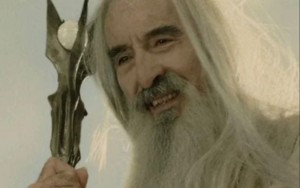 Create meme: Saruman Lord of the rings, the Lord of the rings