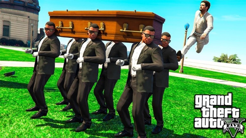 Create meme: grand theft auto v , The coffin in GTA 5, gta 5 rp