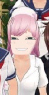 Create meme: andere , Sakura from yandere simulator, megami Saiko Yandere simulator