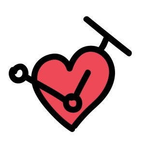 Create meme: the heart symbol, the heart icon