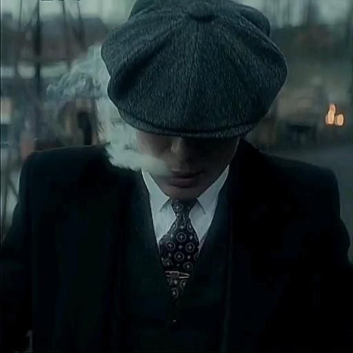 Create meme: Thomas Shelby with a cigarette, peaky blinders Thomas, shelby peaky blinders