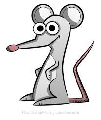 Создать мем: рисунок мышка, мышь рисунок, funny big mouse drawing