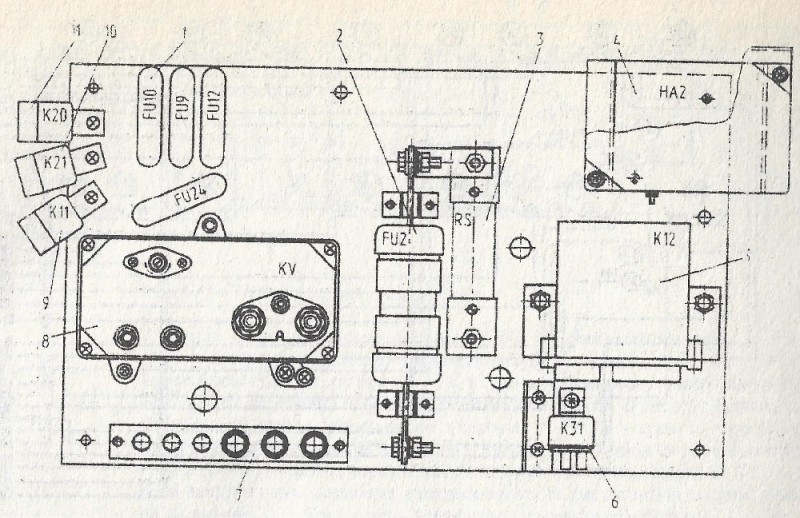 Create meme: YMZ 6 fuse circuit, schemes', wiring diagram of b10m chtz