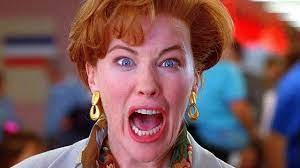 Create meme: Catherine O'Hara, Catherine O'Hara is home alone, home alone 2 lost in new york