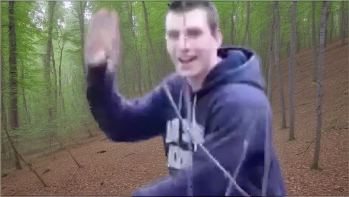 Create meme: channel , into the woods, boy 