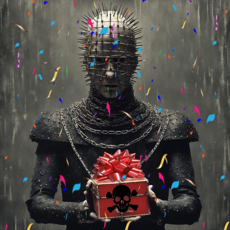 Создать мем: pinhead, фигурка пинхэда — hellraiser iii mezco 1/6 pinhead, hellraiser