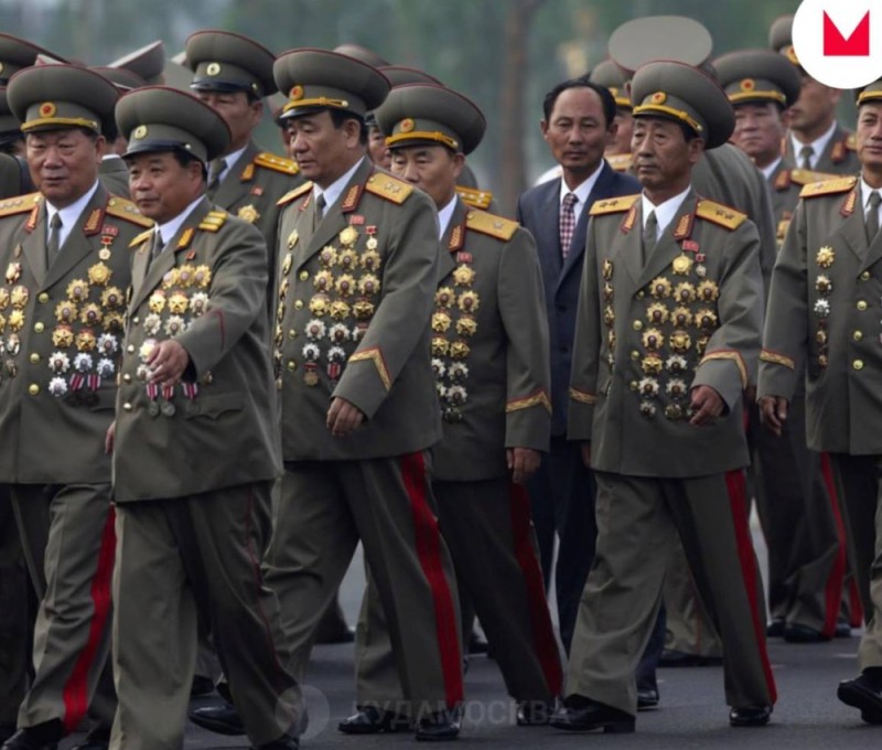 Create meme: north Korean generals, North Korean generals in orders, The general of North Korea in the orders