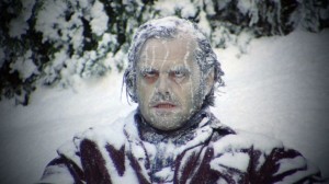 Create meme: Nicholson the shining frozen, the shining frozen Jack, Jack Nicholson frozen