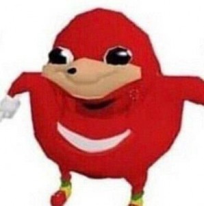 Создать мем: уганда наклз, ugandan knuckles, ugandan knuckles meme