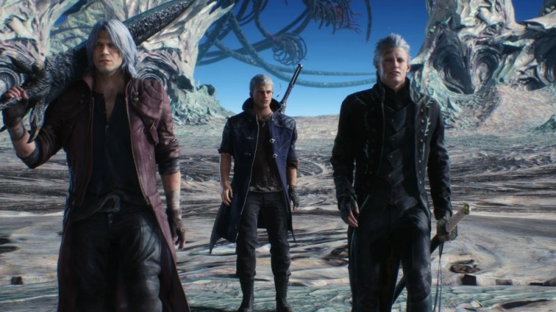 Create meme: Vergil dmc 5, devil may cry 5 dante, DMS 5 Virgil