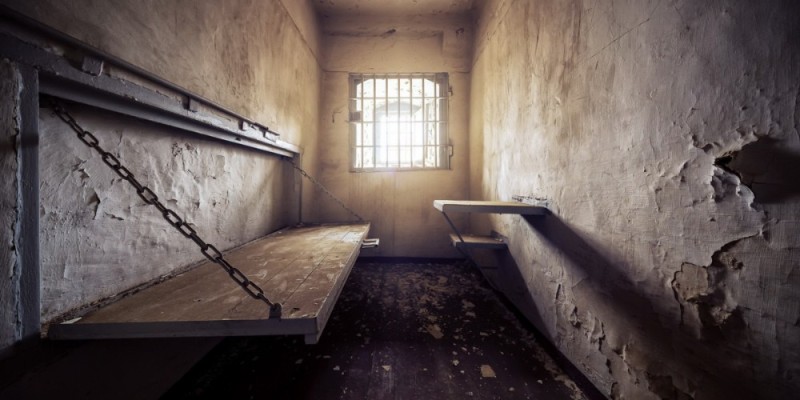 Create meme: prison , prison cell, prison cell background