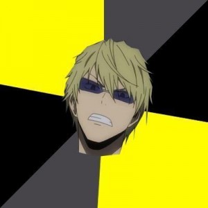 Создать мем: изая, izaya orihara, drrr