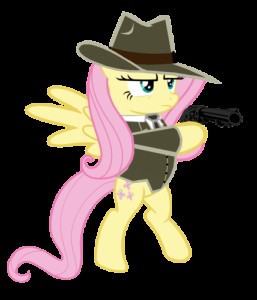 Create meme: Fluttershy isn't cute, daring do, pony