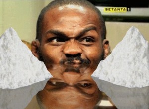 Create meme: Jon Jones the fighter, Jon Jones cocaine, a black man