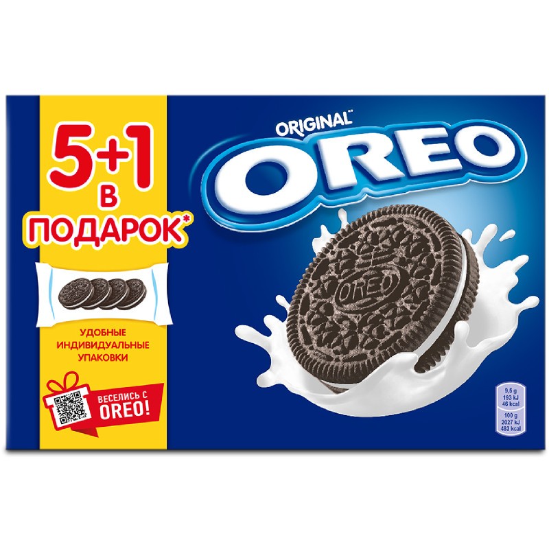 Создать мем: печенье орео 228 г, орео 228г, печенье oreo original 228г