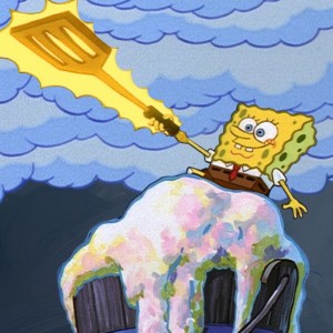 Create meme: spongebob, under the dome, jellyfish spongebob, Sponge Bob Square Pants