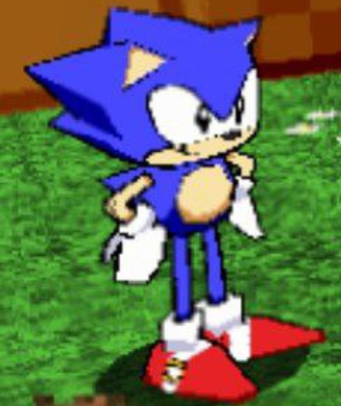 Create meme: sonic robo blast 2, sonic , Super Sonic