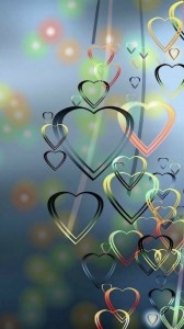 Create meme: beautiful Wallpapers with hearts, background love, background with hearts