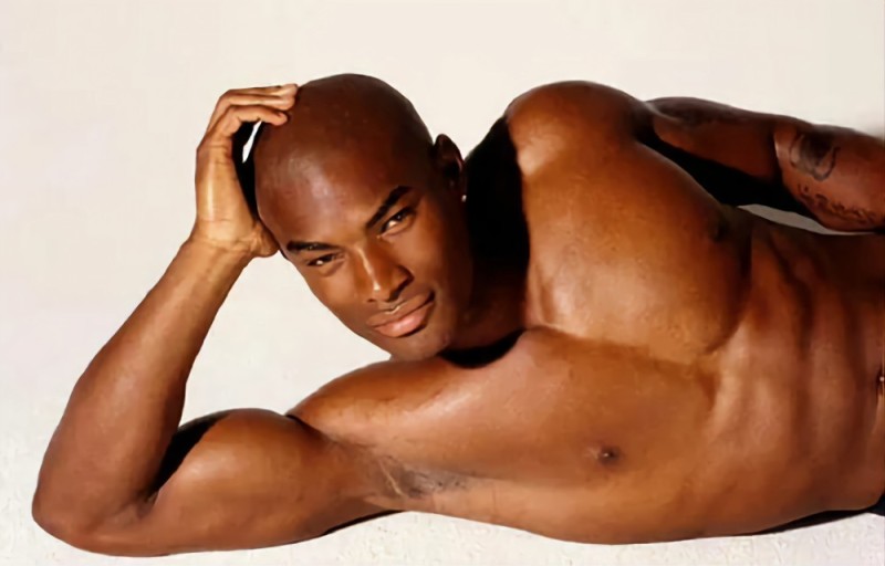 Create meme: Tyson Beckford, the torso of a Negro, beautiful blacks men