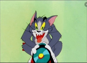 Create meme: Tom and Jerry 34 series, tom and jerry train jerry, Tom and Jerry the devil