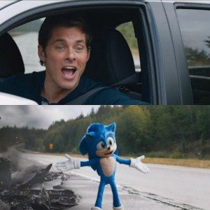 Create meme: sonic, movie sonic, sonic the hedgehog movie