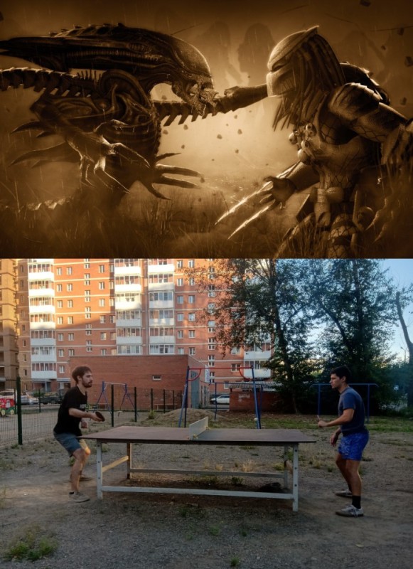 Create meme: Alien vs Predator 4k, alien predator, predator alien vs predator