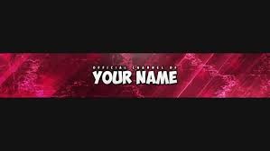 Red Youtube Banner 2048x1152 No Text
