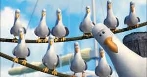 Create meme: the Seagull from the movie, seagulls from Nemo, seagulls Nemo