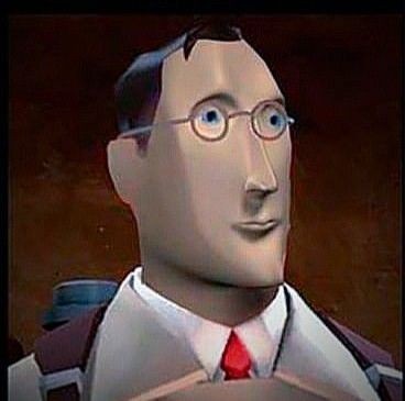 Create meme: team fortress 2 medic , doctor from tim fortress 2, crazy medic sfm