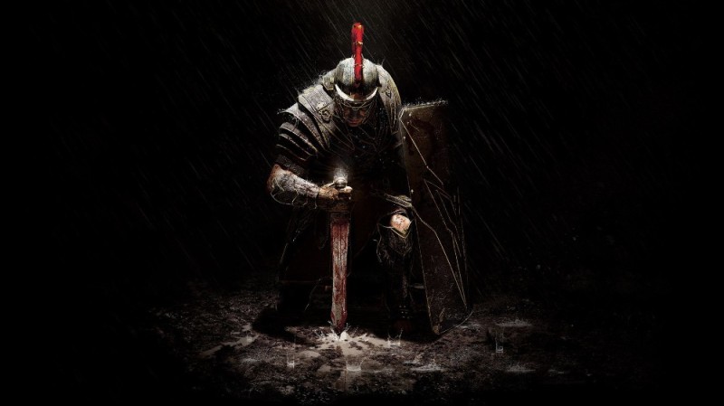 Create meme: roman legionnaire spartan warrior, the lone warrior, dark warrior