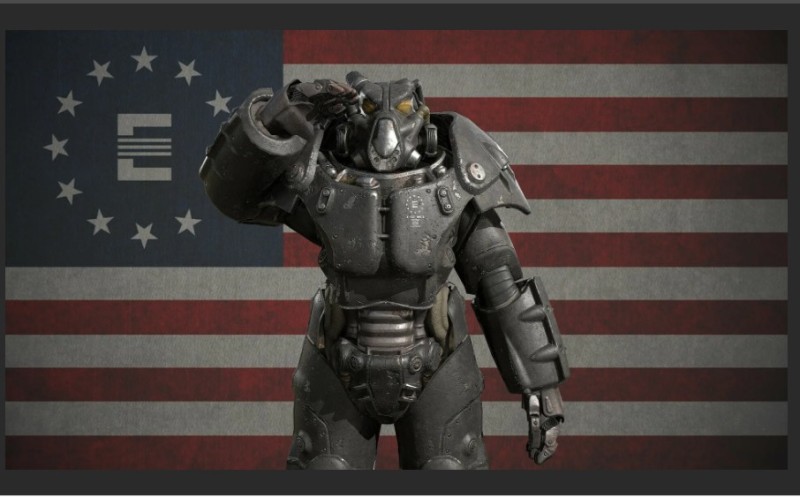 Create meme: fallout x 01, power armor x 01, fallout enclave