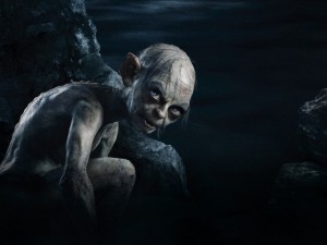 Create meme: the hobbit x 18 telephone, dark fantasy the hobbit, Gollum the hobbit