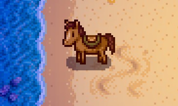 Create meme: stardew Valley horse, stardue's horse, stardew Valley horse mod